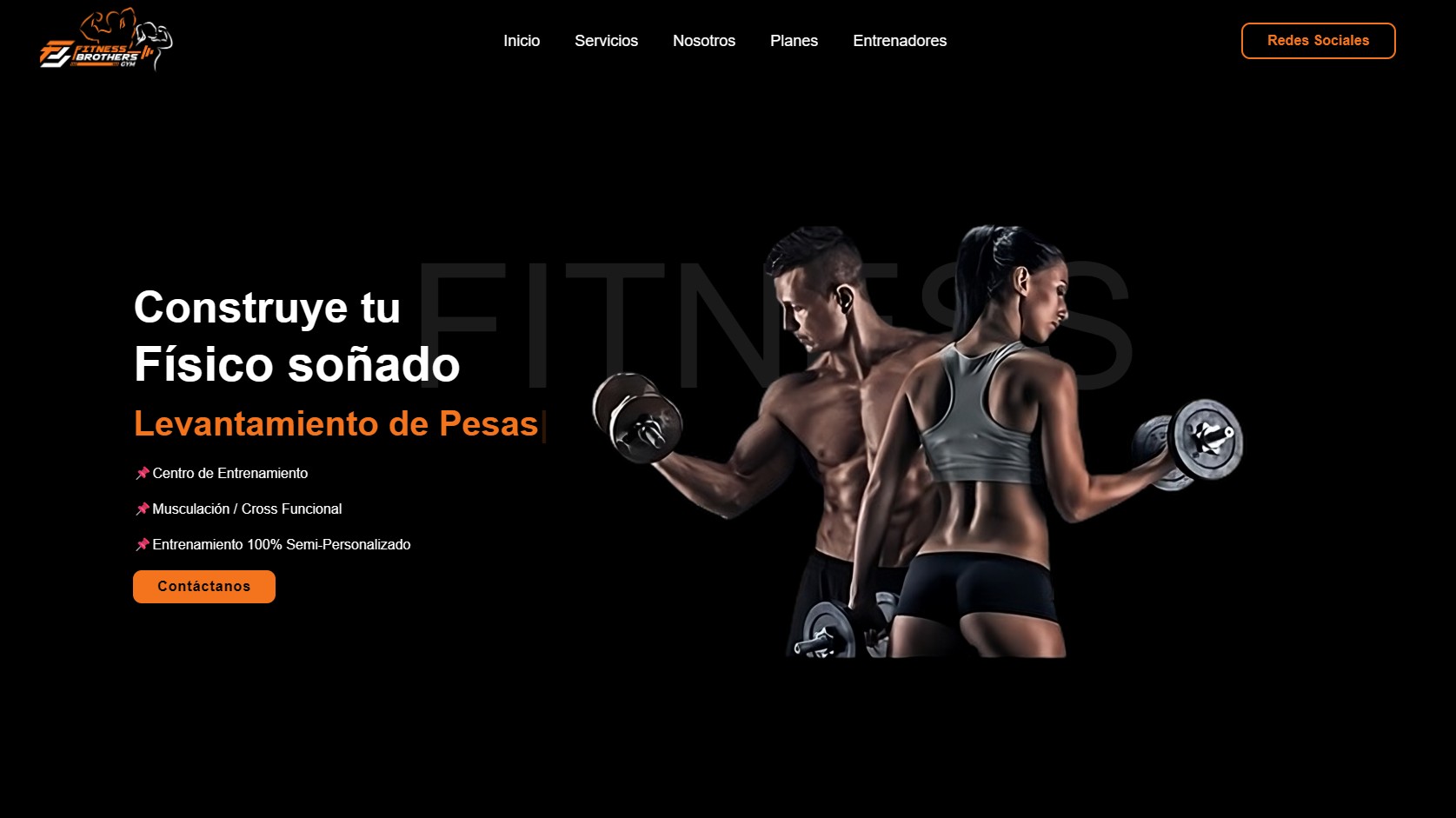 Vista previa Gimnasio Fitness